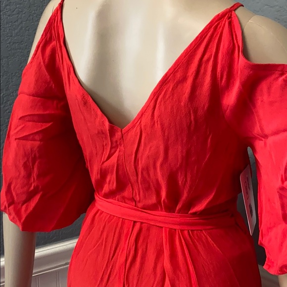 NWT Lush Med Wrap Dress - Picture 5 of 8